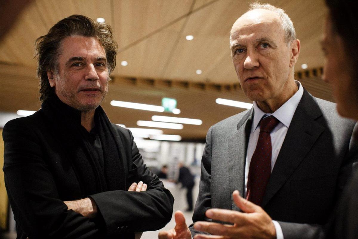 Jean-Michel Jarre with WIPO DG Francis Gurry