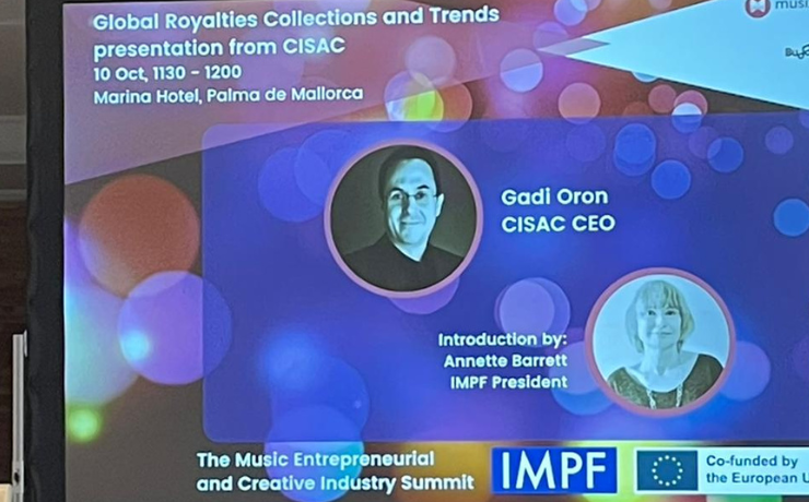 Gadi Oron speaks at the IMPF Creative Industry Summit