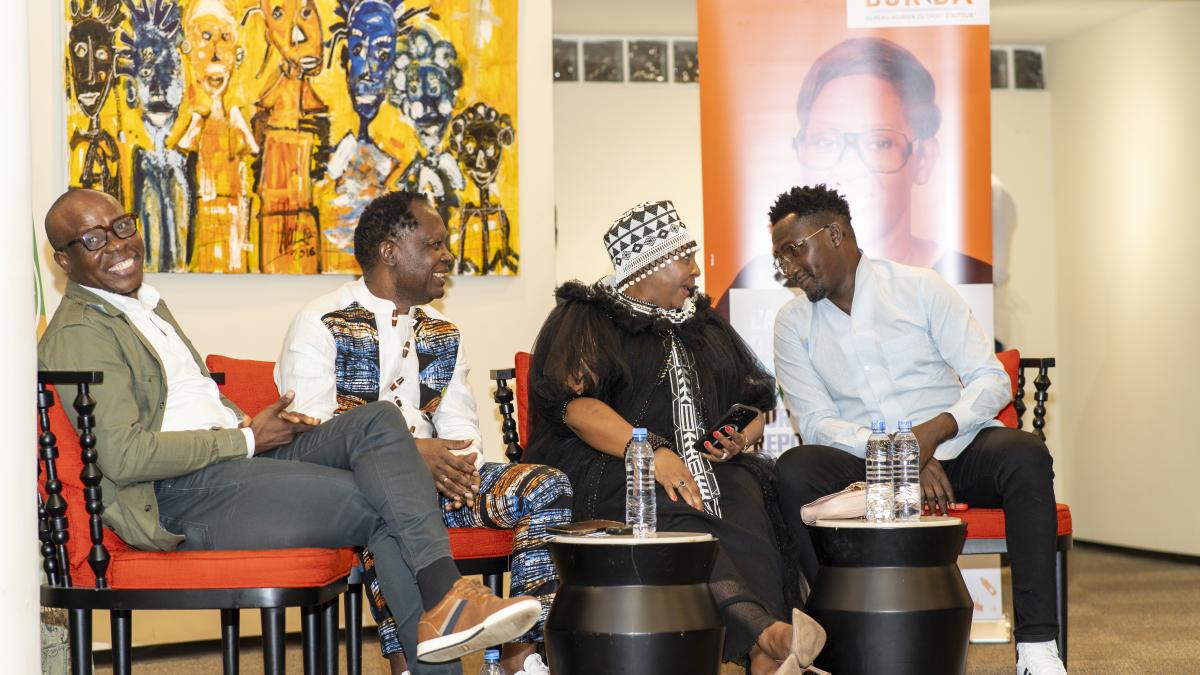 Salif Traoré (A’Salfo) of the Côte d’Ivoire musical group Magic System, Burkina Faso singer-songwriter Alif Naaba and Congolese singer-songwriter Lokua Kanza 