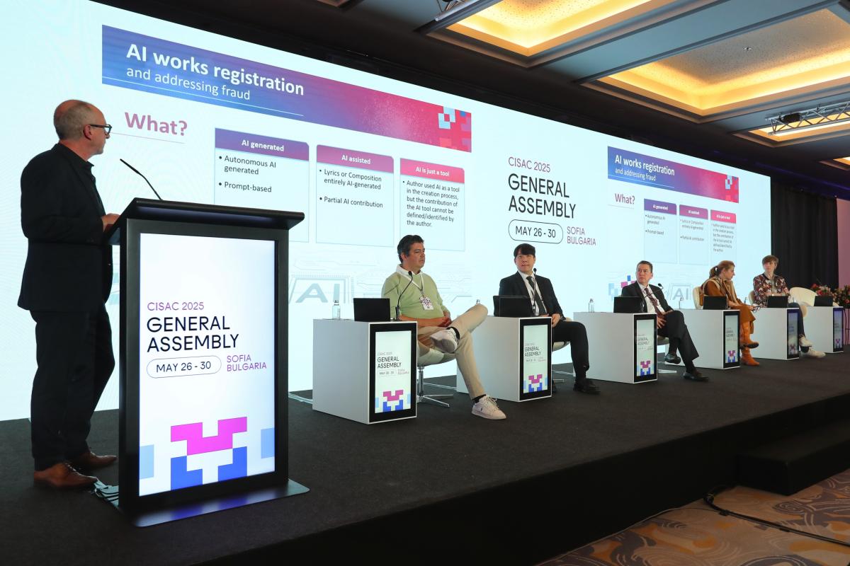 CISAC 2025GA_AI works registration panel.JPG