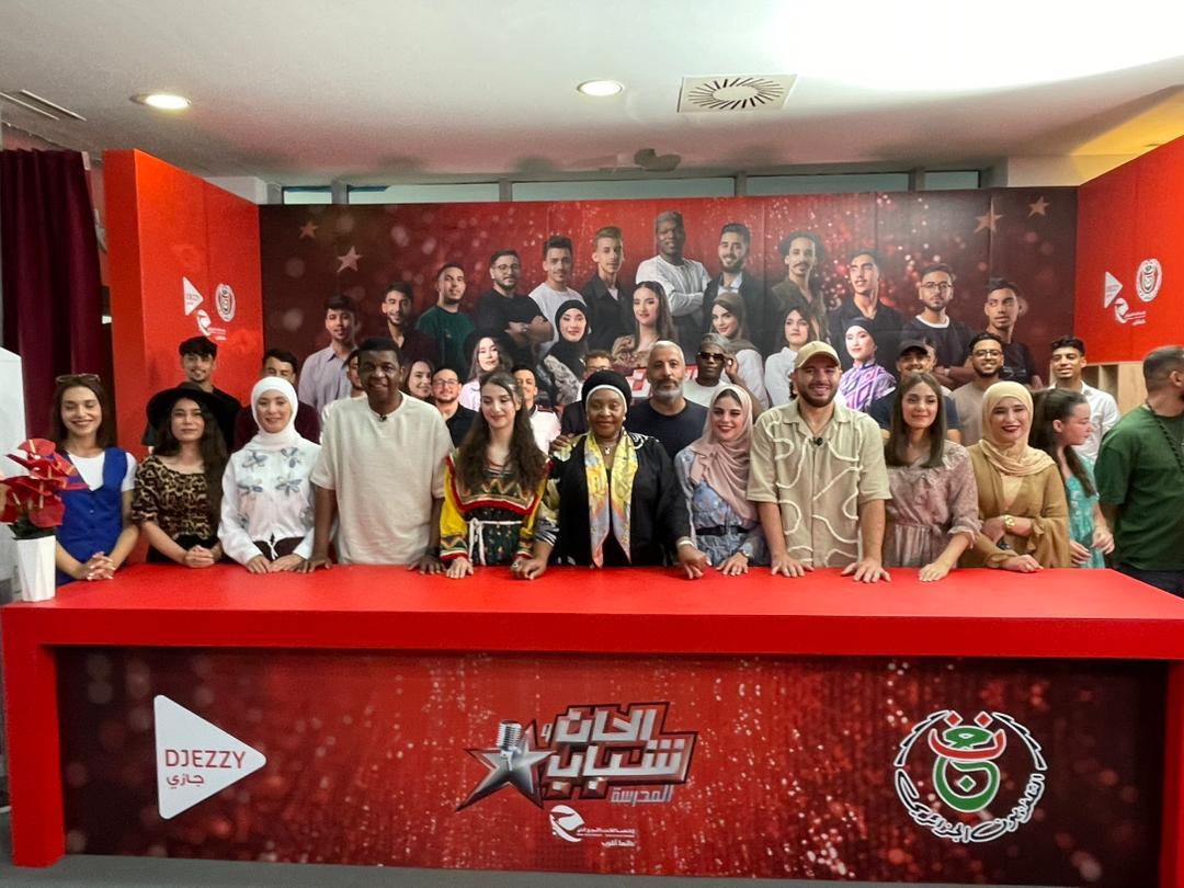 At masterclass with the music students of the Alhan Chabab TV Show