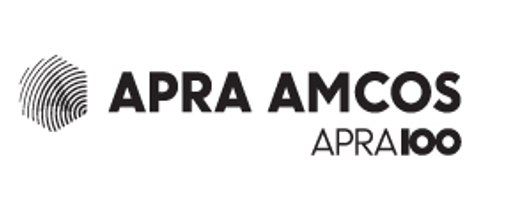 APRA AMCOS 100 years logo