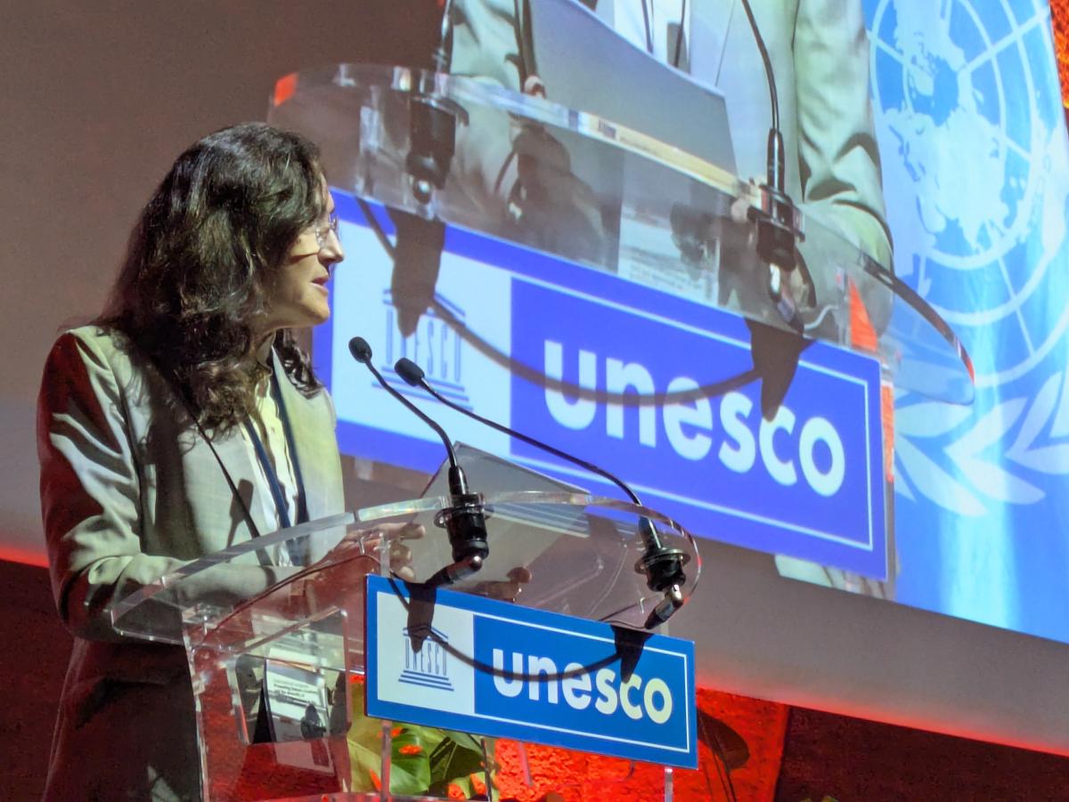 CISAC VP Angeles Gonzalez-Sinde at UNESCO