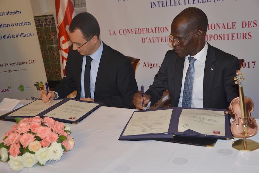 09 15 OAPI CISAC Agreement 09 15 OAPI CISAC Agreement