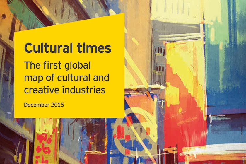 Cultural Times  - The First global map of cultural and creative industries - EY Study Header