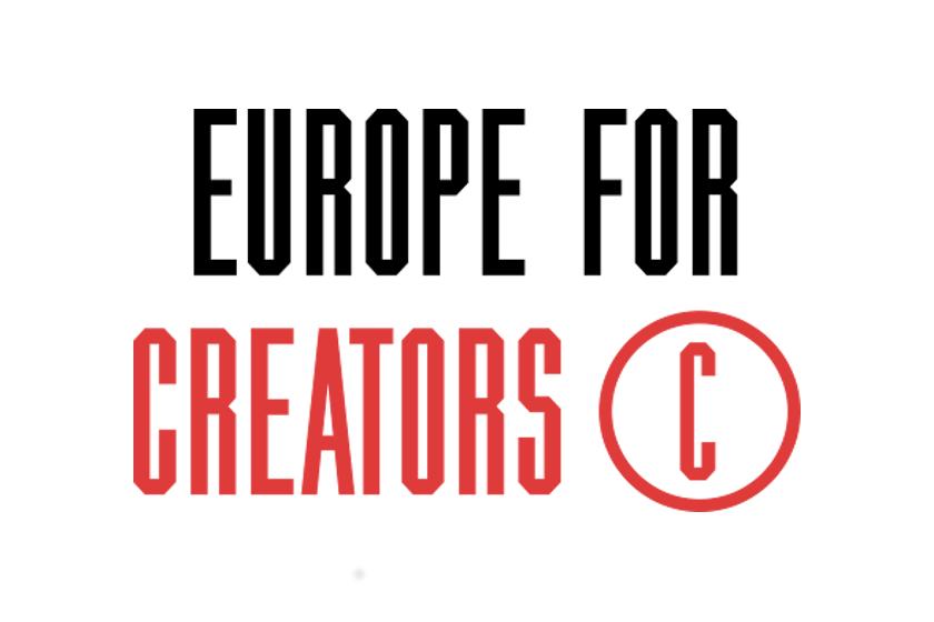 Europe for Creators CISAC header Europe for Creators CISAC header