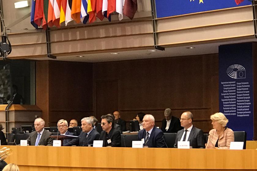Jean-Michel Jarre at European Parliament