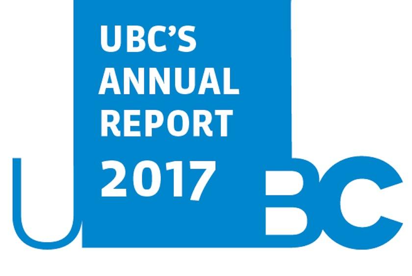 UBC annual report 2017 UBC annual report 2017