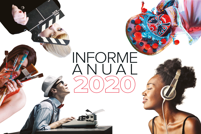 CISAC 2020 Annual Report Cover