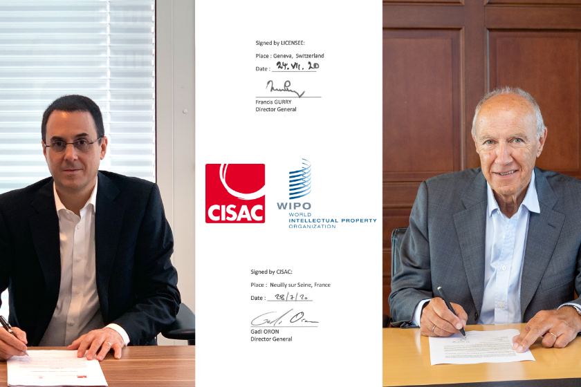 WIPO/CISAC WIPOConnect Agreement Signing