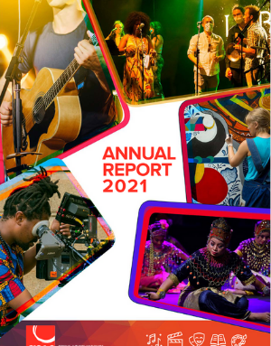CISAC 2021 Annual Report Cover