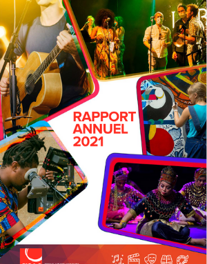 Couverture Rapport annuel 2021 de la CISAC