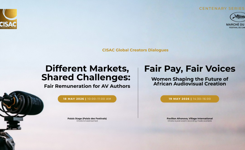 CISAC AV Panel: Cannes 2026