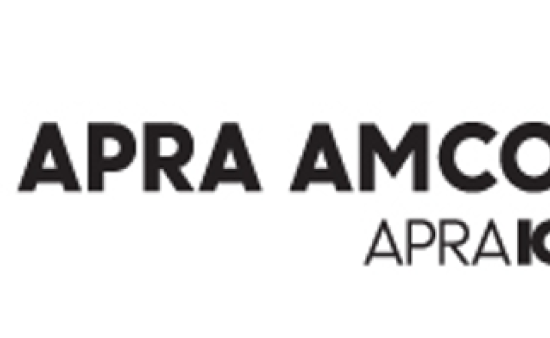 APRA AMCOS 100 years logo