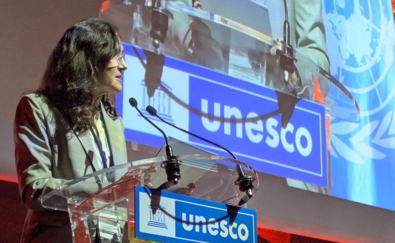 CISAC VP Angeles Gonzalez-Sinde at UNESCO