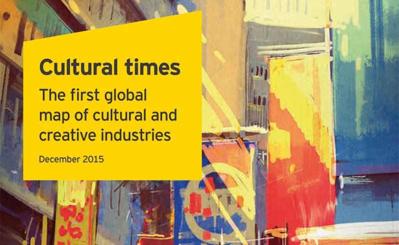 Cultural Times  - The First global map of cultural and creative industries - EY Study Header