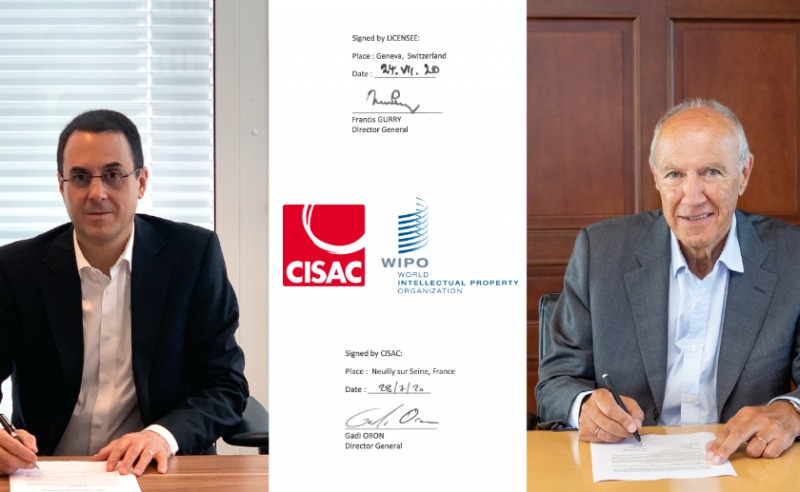 WIPO/CISAC WIPOConnect Agreement Signing